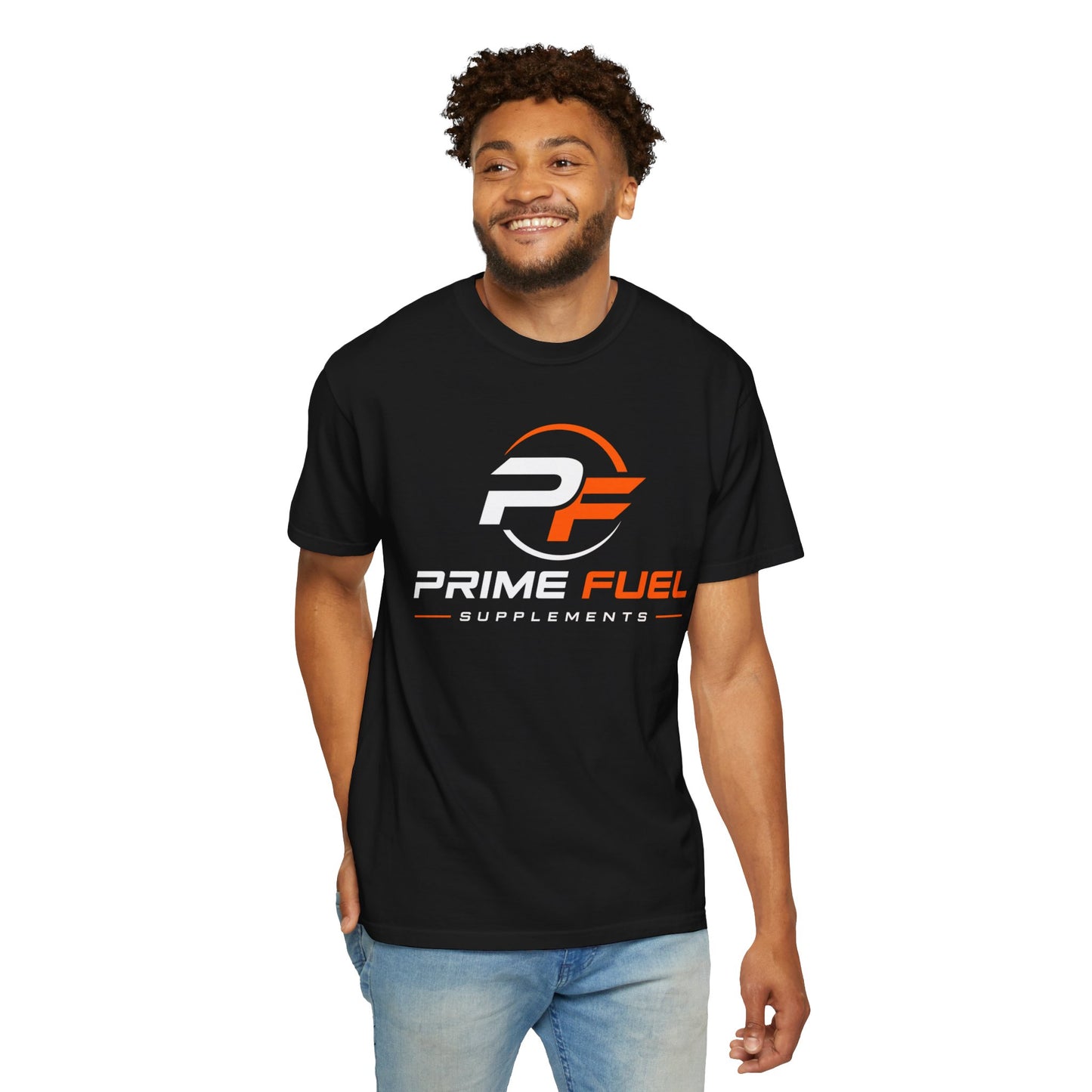 Prime Fuel Logo Unisex Garment-Dyed T-shirt