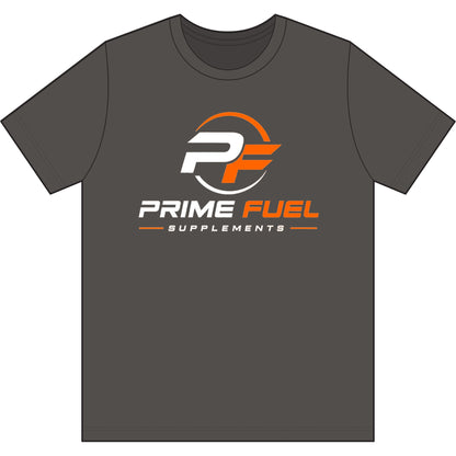 Prime Fuel Supplements Logo Tee — PosiCharge Strive Performance T‑Shirt