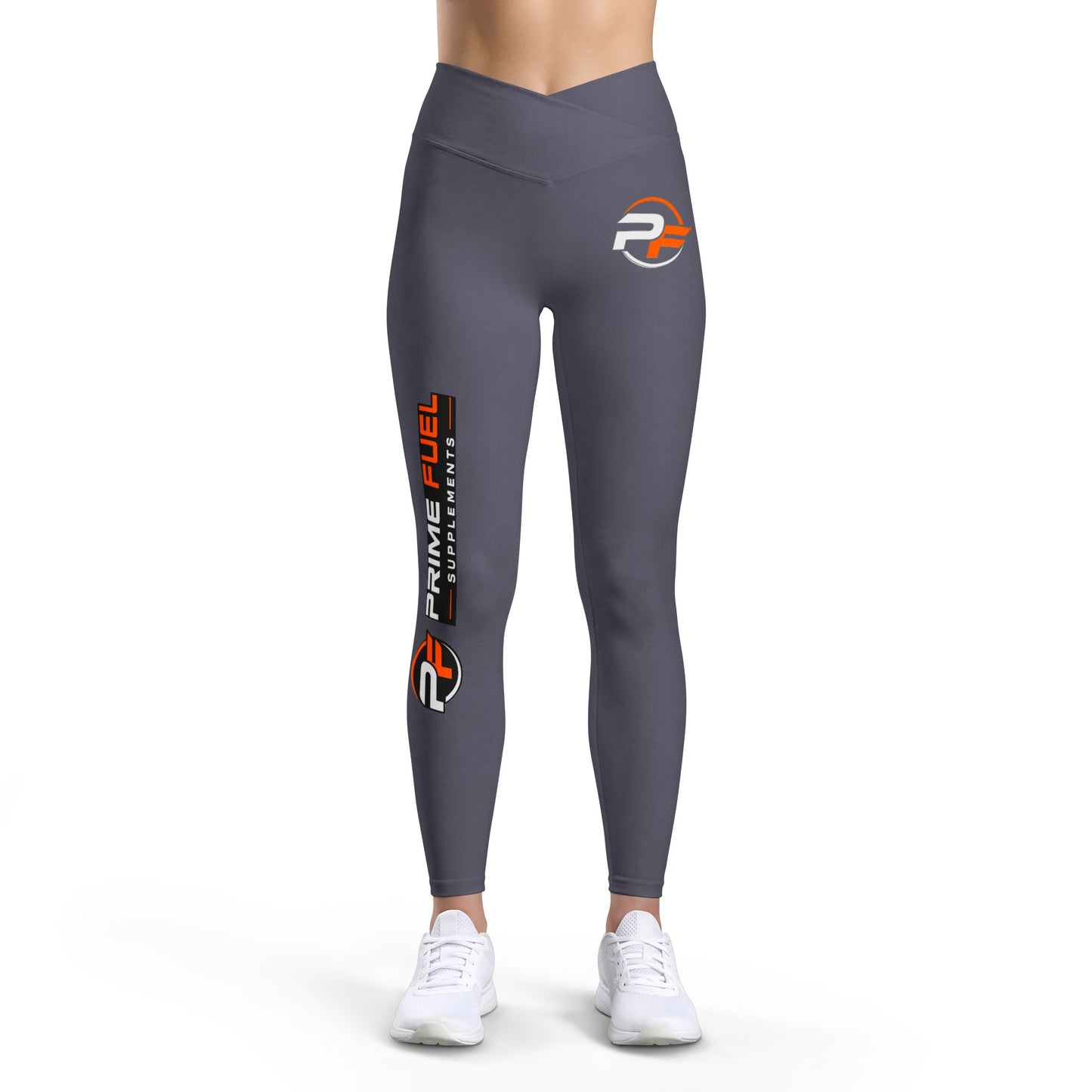 Prime Fuel Women’s Leggings — High-Waist Athletic Logo Leggings